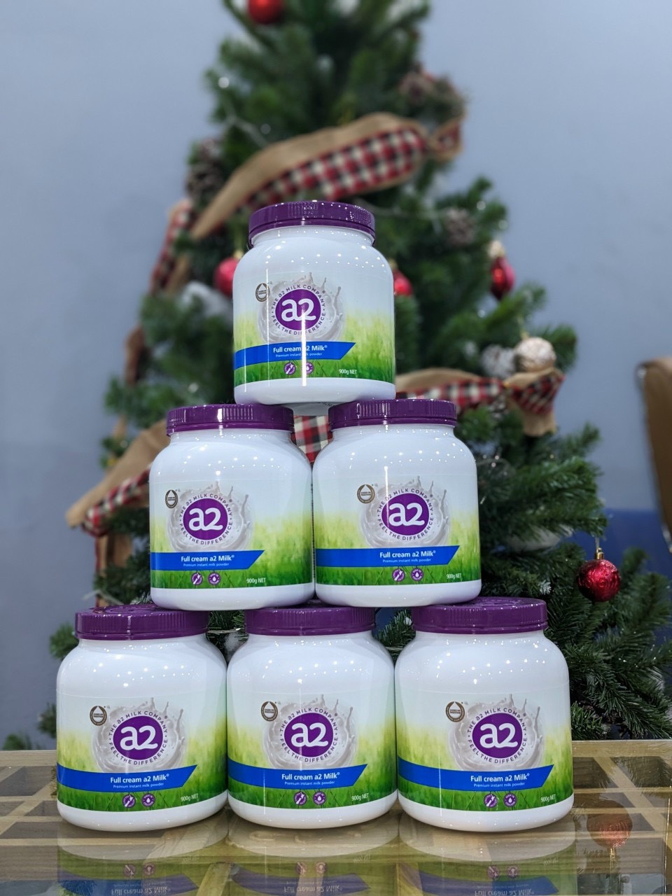 Sữa tươi nguyên kem dạng bột A2 Úc - hộp 900gr - từ 12m